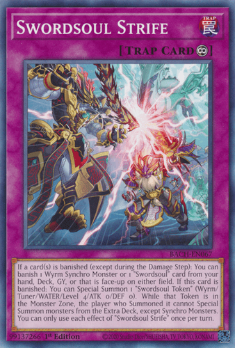 Swordsoul Strife - BACH-EN067 Common 1st Edition