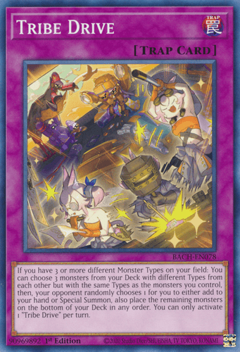 Tribe Drive - BACH-EN078 Common 1st Edition