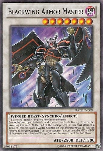 Blackwing Armor Master - BATT-EN009 Starfoil Rare Limited Edition