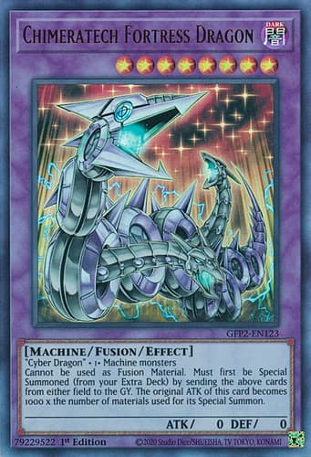 Chimeratech Fortress Dragon - BATT-EN015 Starfoil Rare Limited Edition