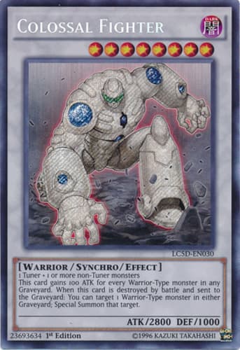 Colossal Fighter - BATT-EN018 Starfoil Rare Limited Edition