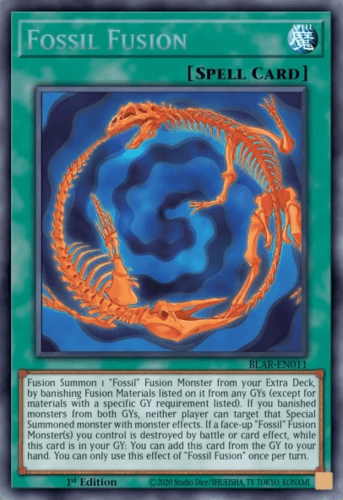 Fossil Fusion - BLAR-EN011 Secret Rare 1st Edition