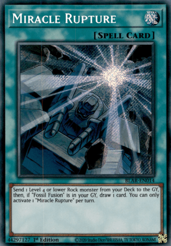 Miracle Rupture - BLAR-EN014 Secret Rare 1st Edition