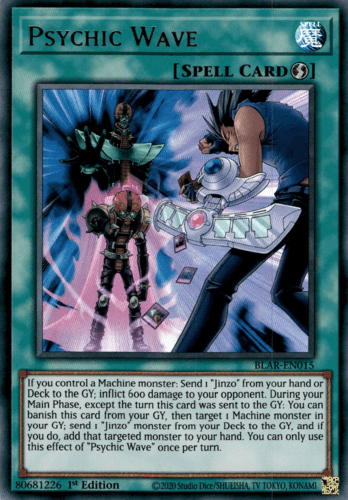 Psychic Wave - BLAR-EN015 Ultra Rare 1st Edition