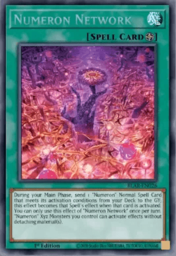 Numeron Network - BLAR-EN026 Secret Rare 1st Edition