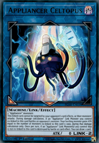 Appliancer Celtopus - BLAR-EN038 Ultra Rare 1st Edition
