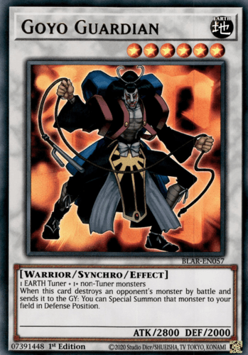 Goyo Guardian - BLAR-EN057 Ultra Rare 1st Edition