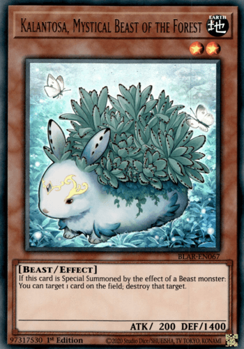Kalantosa, Mystical Beast of the Forest - BLAR-EN067 Ultra Rare 1st Edition