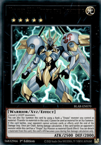 Number S39: Utopia the Lightning - BLAR-EN070 Ultra Rare 1st Edition