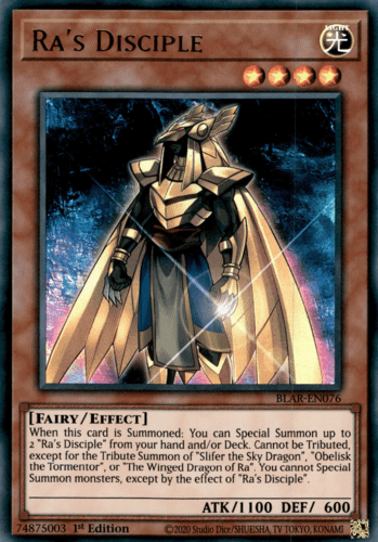 Ra's Disciple - BLAR-EN076 Ultra Rare 1st Edition