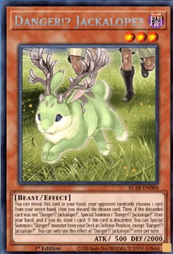 Danger!? Jackalope? - BLAR-EN088 Secret Rare 1st Edition