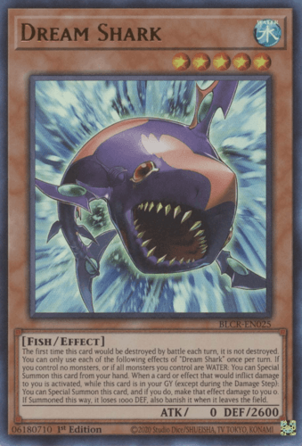 Dream Shark - BLCR-EN025 Ultra Rare 1st Edition