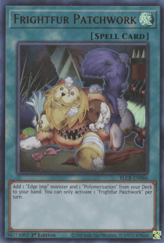 Frightfur Patchwork - BLCR-EN086 Ultra Rare 1st Edition