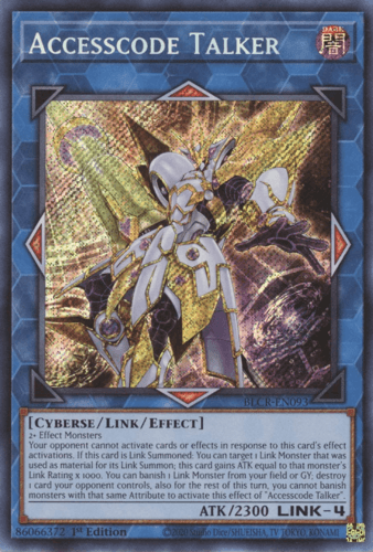 Accesscode Talker - BLCR-EN093 Starlight Rare 1st Edition