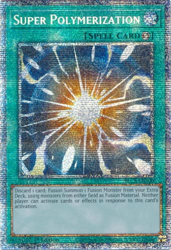 Super Polymerization - BLCR-EN100 Starlight Rare 1st Edition