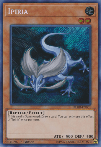 Ipiria - BLHR-EN001 Secret Rare 1st Edition