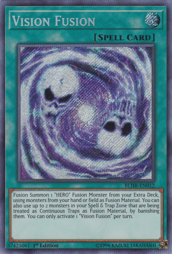 Vision Fusion - BLHR-EN012 Secret Rare 1st Edition