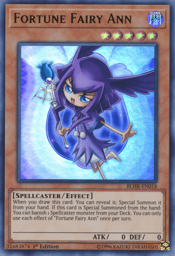 Fortune Fairy Ann - BLHR-EN018 Ultra Rare 1st Edition