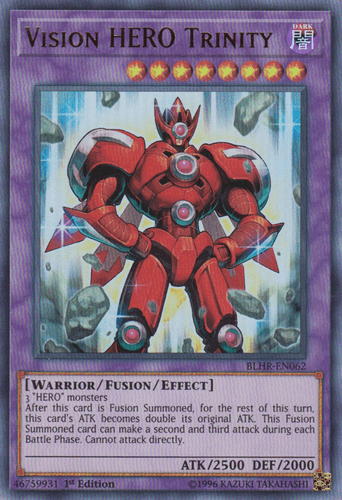 Vision HERO Trinity - BLHR-EN062 Ultra Rare 1st Edition