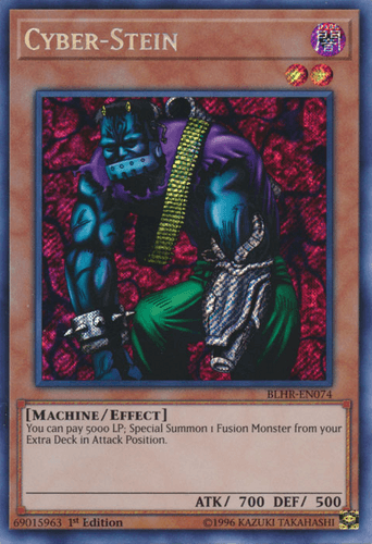 Cyber-Stein - BLHR-EN074 Secret Rare 1st Edition