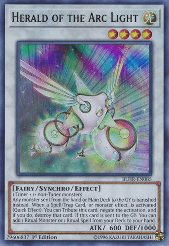 Herald of the Arc Light - BLHR-EN085 Ultra Rare 1st Edition