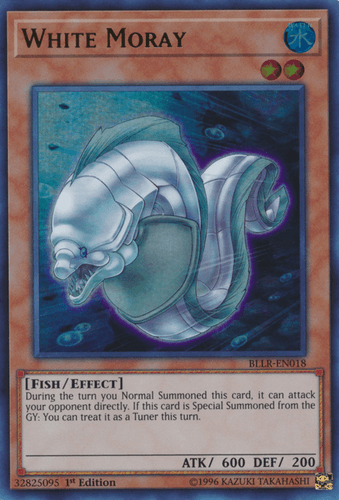 White Moray - BLLR-EN018 Ultra Rare 1st Edition