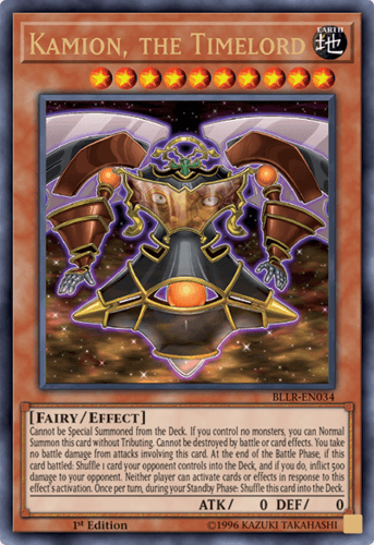 Kamion, the Timelord - BLLR-EN034 Ultra Rare 1st Edition