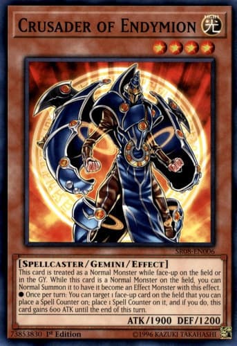 Crusader of Endymion - BLLR-EN048 Ultra Rare 1st Edition