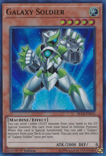 Galaxy Soldier - BLLR-EN053 Ultra Rare 1st Edition