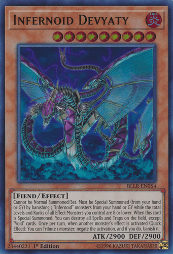 Infernoid Devyaty - BLLR-EN054 Ultra Rare 1st Edition