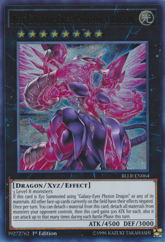 Neo Galaxy-Eyes Photon Dragon - BLLR-EN064 Ultra Rare 1st Edition