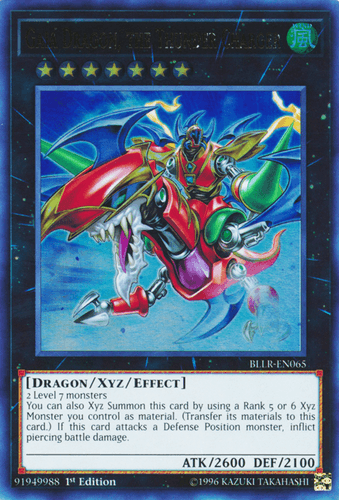 Gaia Dragon, the Thunder Charger - BLLR-EN065 Ultra Rare 1st Edition