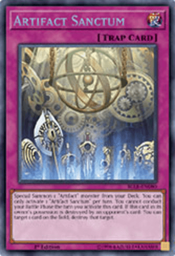 Artifact Sanctum - BLLR-EN080 Secret Rare 1st Edition