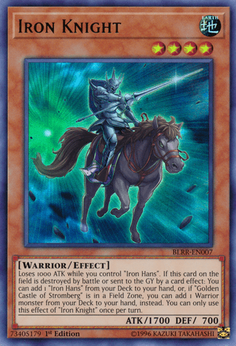 Iron Knight - BLRR-EN007 Ultra Rare 1st Edition
