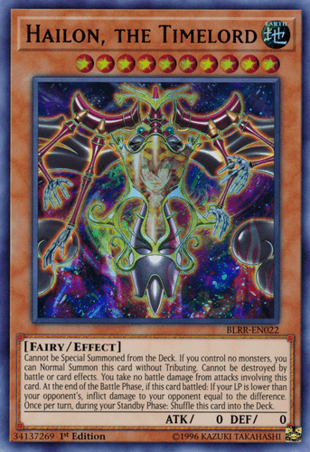 Michion, the Timelord - BLRR-EN021 Ultra Rare 1st Edition