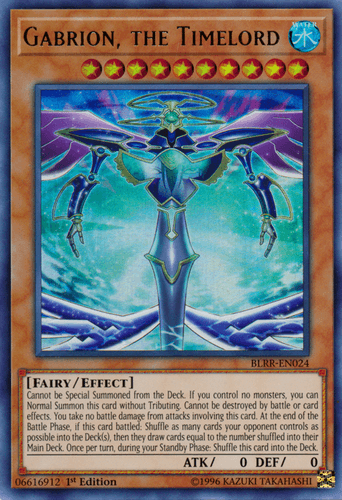 Gabrion, the Timelord - BLRR-EN024 Ultra Rare 1st Edition