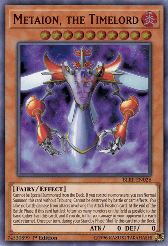 Metaion, the Timelord - BLRR-EN026 Ultra Rare 1st Edition