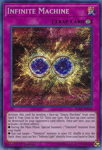Infinite Machine - BLRR-EN028 Secret Rare 1st Edition