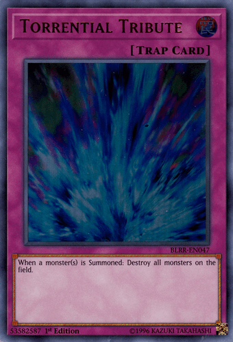 Torrential Tribute - BLRR-EN047 Ultra Rare 1st Edition