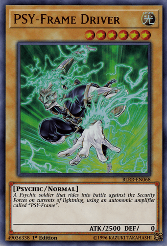 PSY-Frame Driver - BLRR-EN068 Ultra Rare 1st Edition