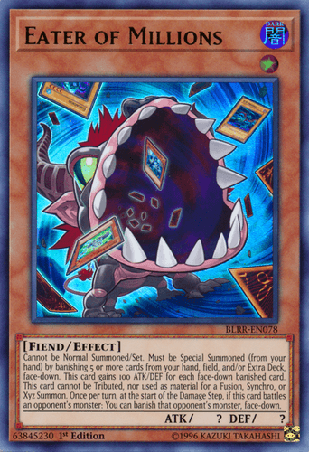 Eater of Millions - BLRR-EN078 Ultra Rare 1st Edition