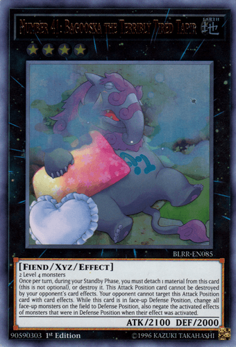 Number 41: Bagooska the Terribly Tired Tapir - BLRR-EN085 Ultra Rare 1st Edition