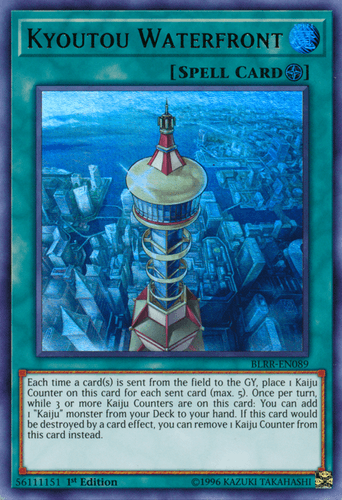 Kyoutou Waterfront - BLRR-EN089 Ultra Rare 1st Edition