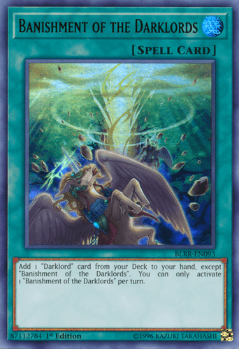 Banishment of the Darklords - BLRR-EN093 Ultra Rare 1st Edition