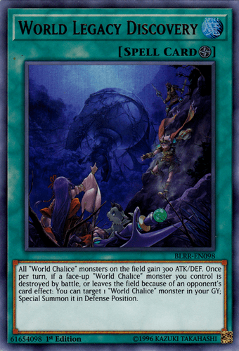World Legacy Discovery - BLRR-EN098 Ultra Rare 1st Edition