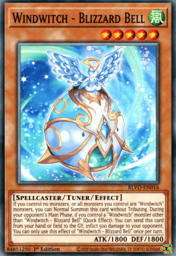 Windwitch - Blizzard Bell - BLVO-EN016 Common 1st Edition