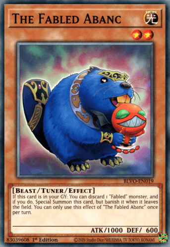 The Fabled Abanc - BLVO-EN019 Common 1st Edition