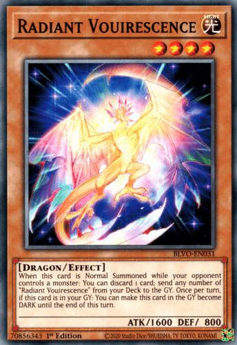 Radiant Vouirescence - BLVO-EN031 Common 1st Edition