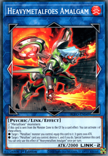 Heavymetalfoes Amalgam - BLVO-EN049 Common 1st Edition