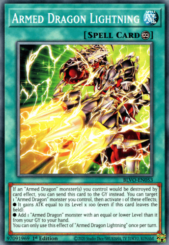 Armed Dragon Lightning - BLVO-EN053 Common 1st Edition